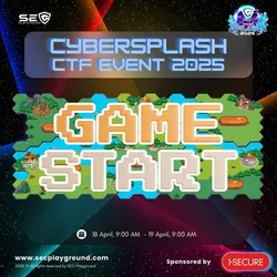 Cybersplash 2025 logo