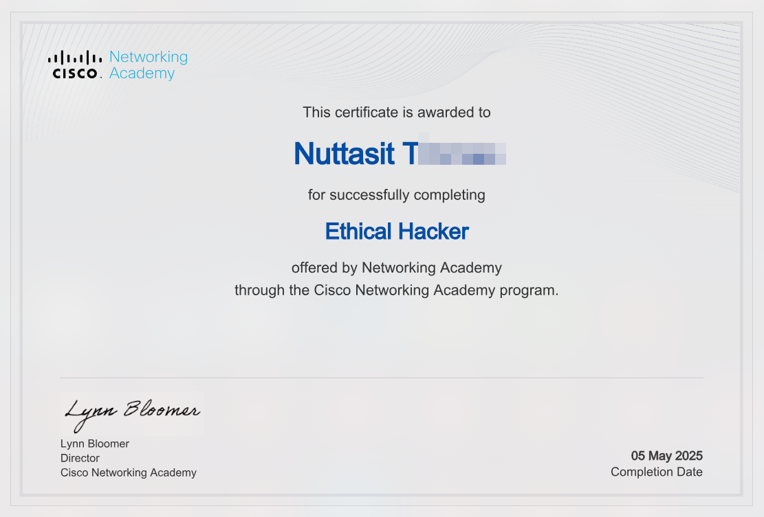 Cisco - Ethical Hacking